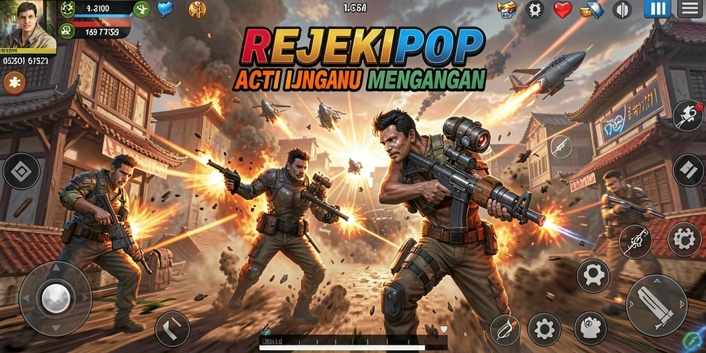 Gameplay seru REJEKIPOP dengan grafis yang menakjubkan.
