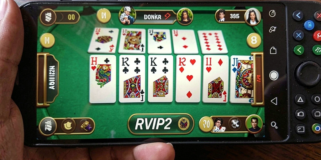 Tampilan menarik dari gameplay domino di RVIP2.