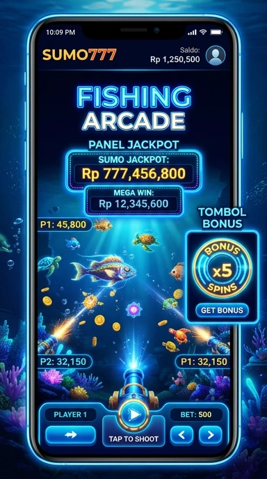 Tampilan antarmuka aplikasi Sumo777 yang ramah pengguna.